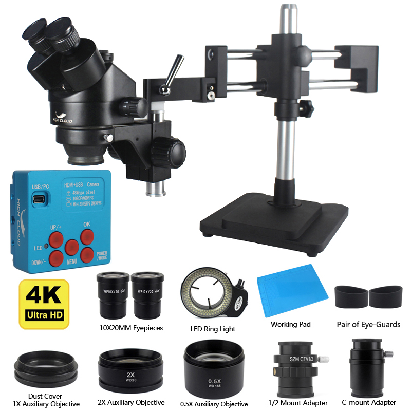 Simul-Focal Industrial Microscope 4K Hdmi - 4K 48MP HDMI USB Industriële Camera
