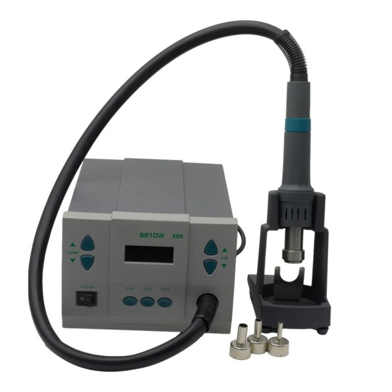 Hot Air Rework Station 861Dw - 861DW Hetelucht-reparatiestation 1000W Digitaal Heteluchtpistool met