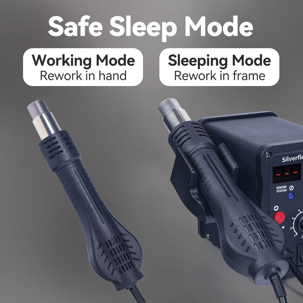 Silverflo 8586D soldeerstation - T12 Soldering Station Oled recensie en prijs