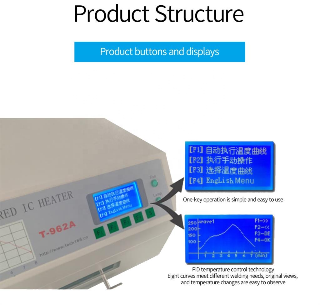 T-962 Desktop Infrarood IC Ver - Infrared Bga Rework Station recensie en prijs