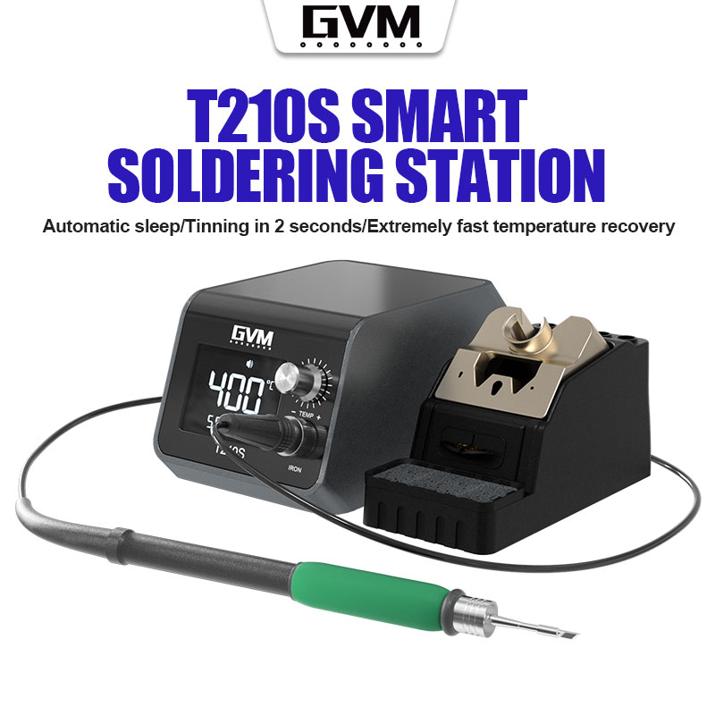 Gvm T 210 S Smart Soldeerstati - C210 Precision Soldering Station recensie en prijs