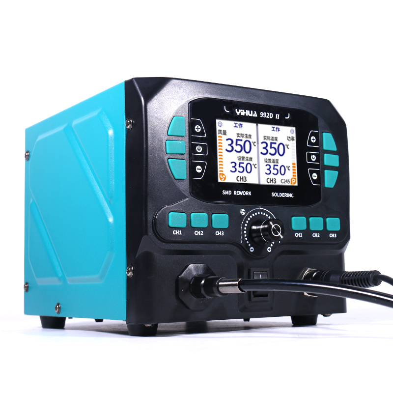 YIHUA 992D-II 2-in-1 LCD-displ - C210 Precision Soldering Station recensie en prijs